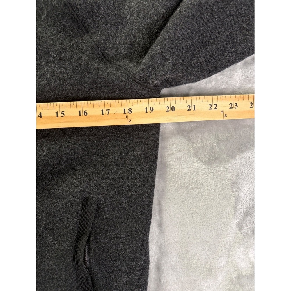 Boss Fleece Jacket H-Domico Mens 3XL Gray Full Zip Knit zippered pockets - Picture 2 of 7